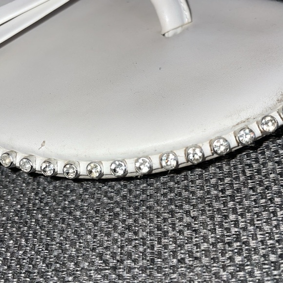 BEBE White Diamond Inspired Sandals ๐ - Picture 4 of 6